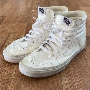 Vans leather high top. Size 10